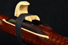 Snakewood Native American Flute, Minor, Mid G-4, #E27L